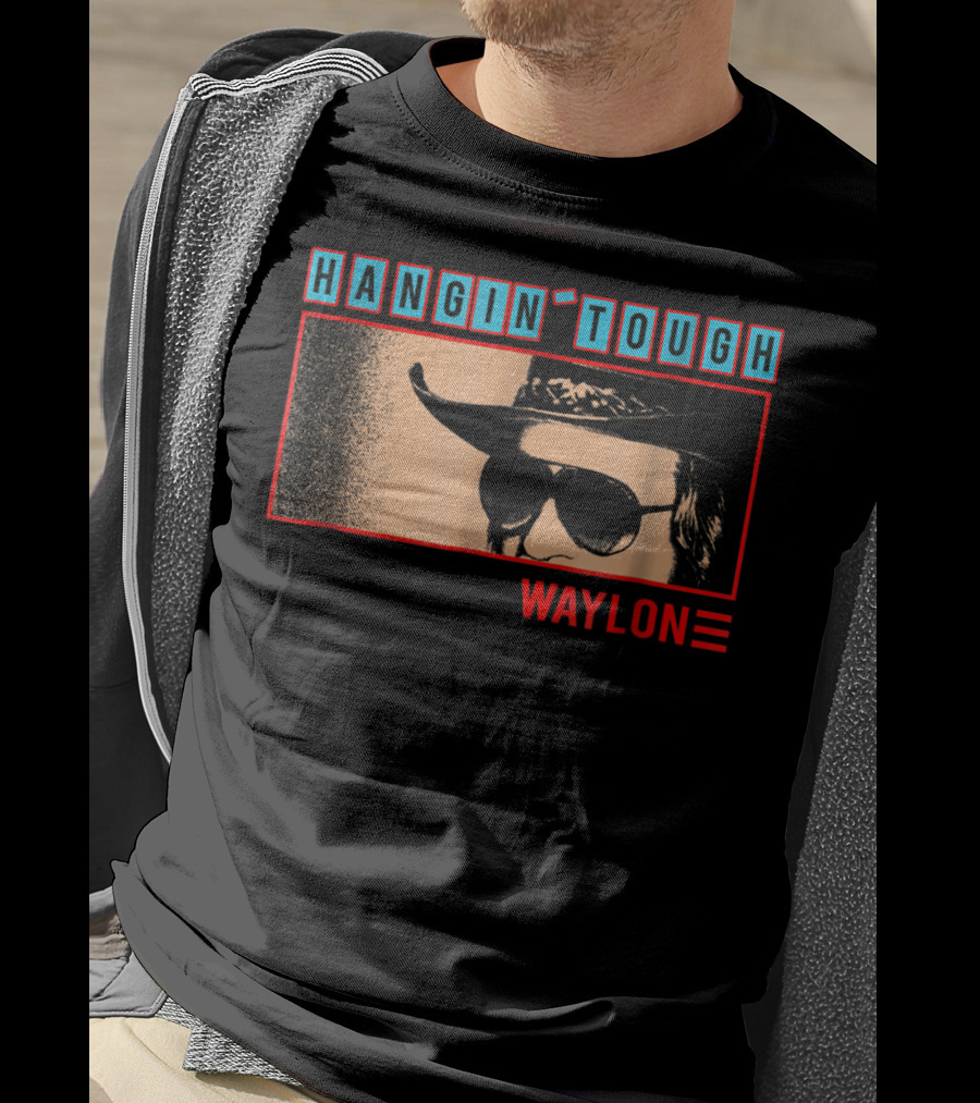 Hangin Tough Waylon Sun Hat And Sunglasses T-Shirt