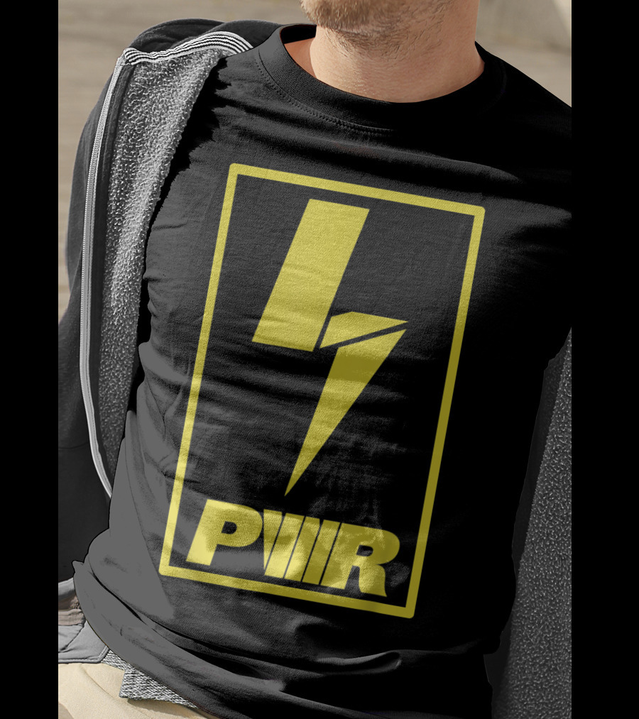 PWR Hazard Bolt Lightning T-Shirt