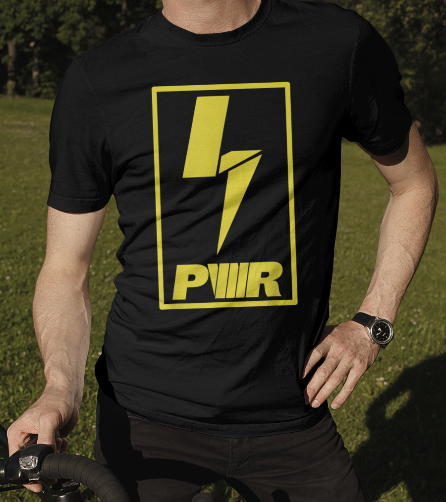 PWR Hazard Bolt Lightning T-Shirt