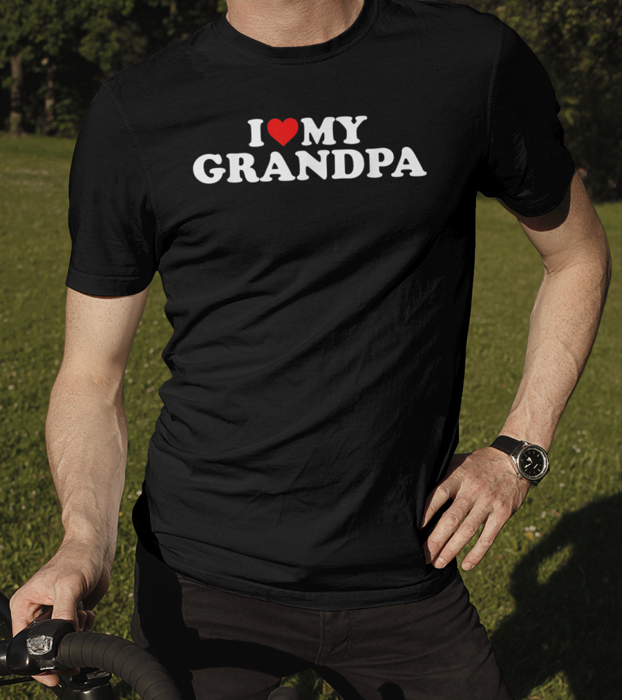 I Heart My Grandpa T-Shirt