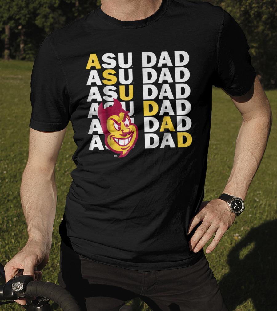 Arizona State Sun Devils ASU Dad T-Shirt