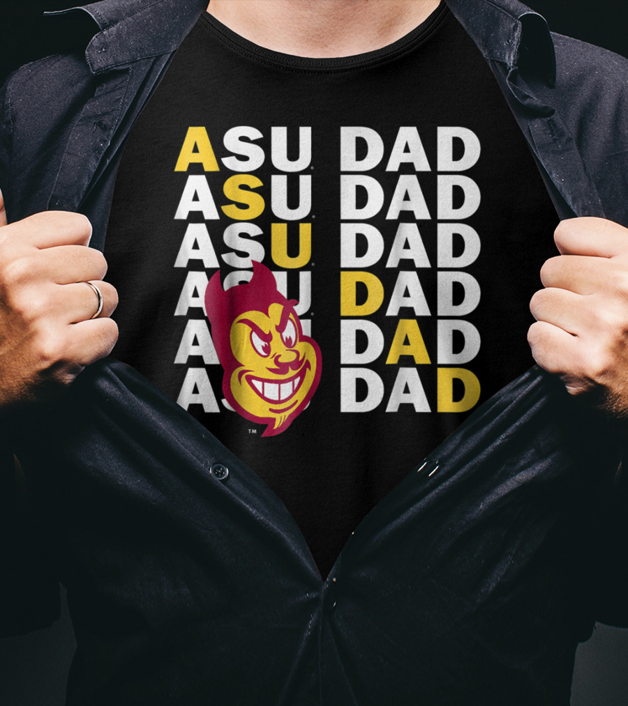 Arizona State Sun Devils ASU Dad T-Shirt