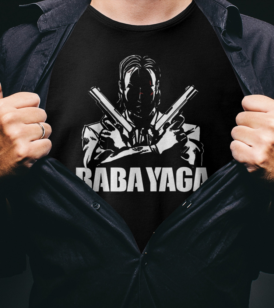 Baba Yaga John Wick Dual Pistols T-Shirt