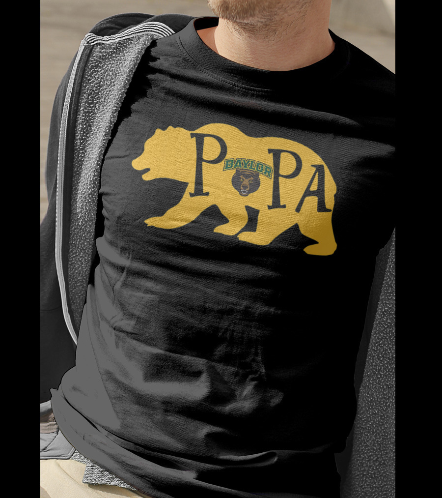 Baylor Bears Papa Bear T-Shirt