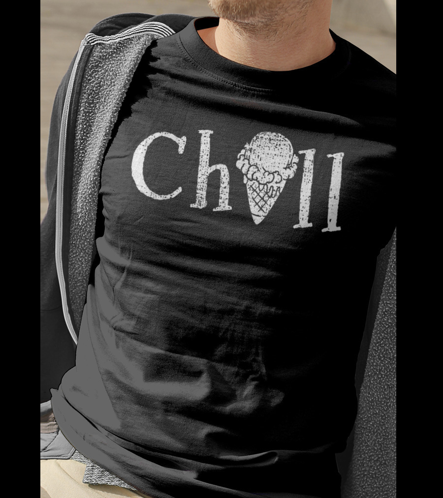Chill Summer Ice Cream Vintage Treats T-Shirt