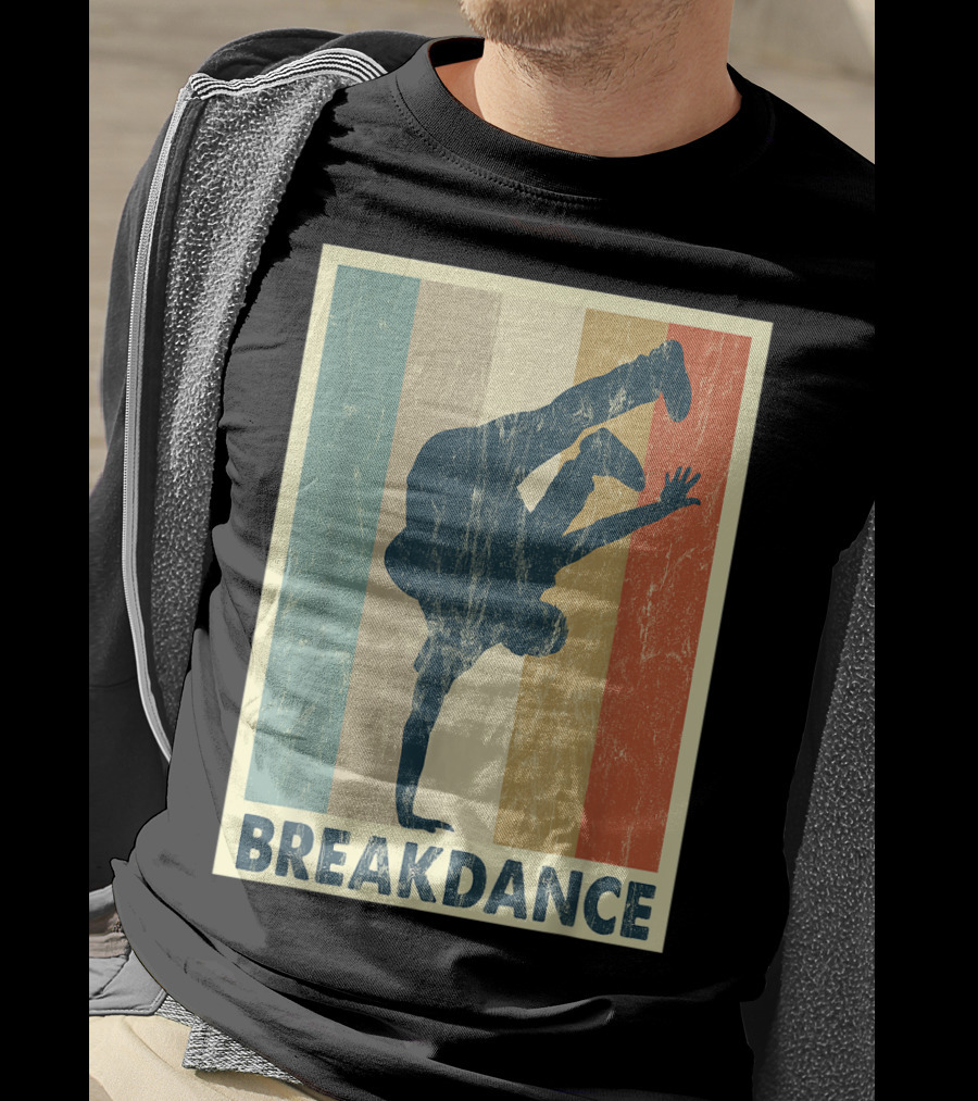 Breakdance Handstand Boys B Boying Vintage T-Shirt