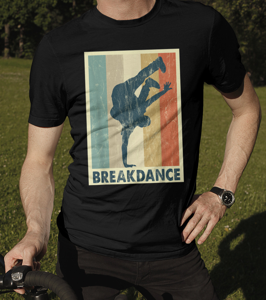 Breakdance Handstand Boys B Boying Vintage T-Shirt