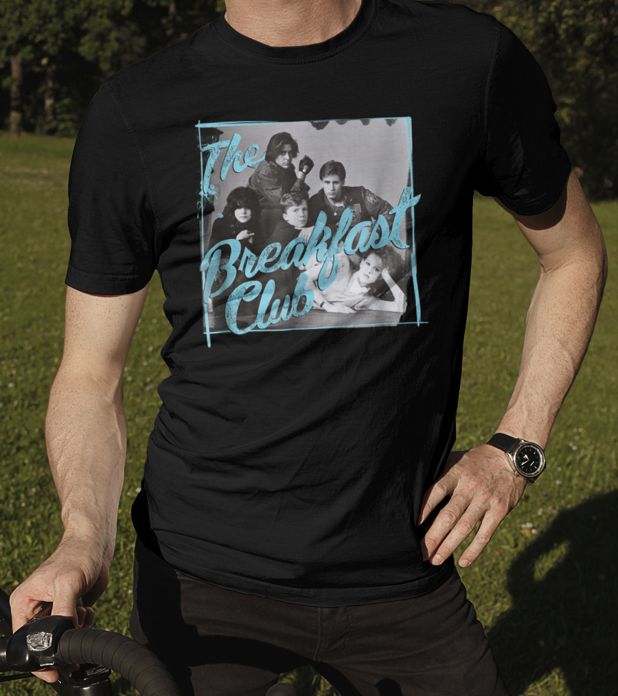The Breakfast Club Movie Cast Group Photo Album Cover T-Shirt