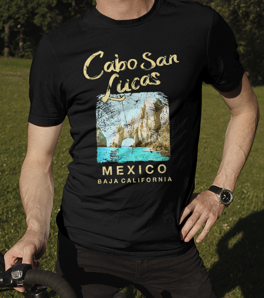Cabo San Lucas Mexico Baja California Arch Ocean Scene T-Shirt