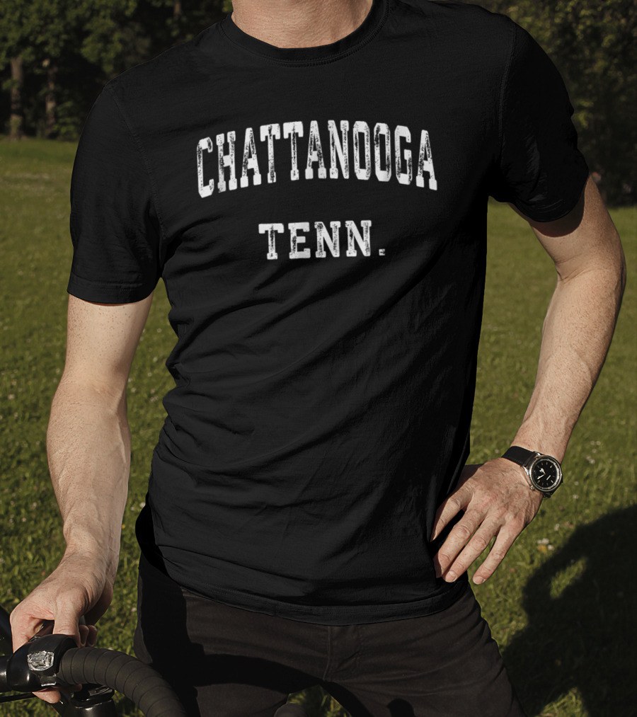 Chattanooga Tennessee Tenn Vintage Athletic Sports T-Shirt