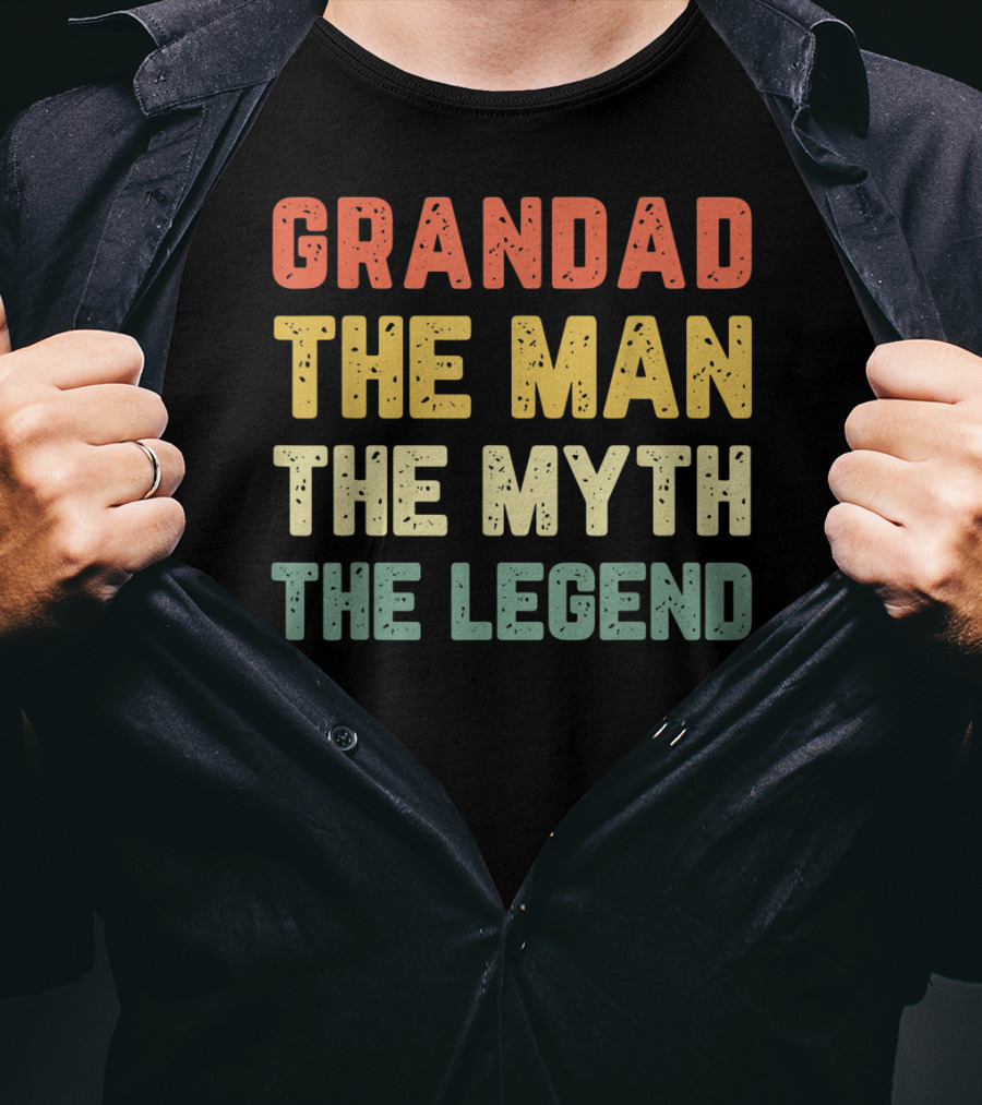 Grandad The Man The Myth The Legend T-Shirt
