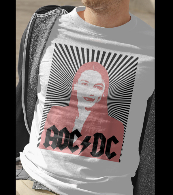 AOC DC Alexandria Ocasio Cortez Latina Congress Bold Iconic T-Shirt