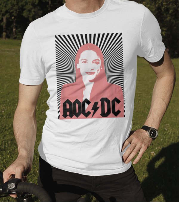 AOC DC Alexandria Ocasio Cortez Latina Congress Bold Iconic T-Shirt