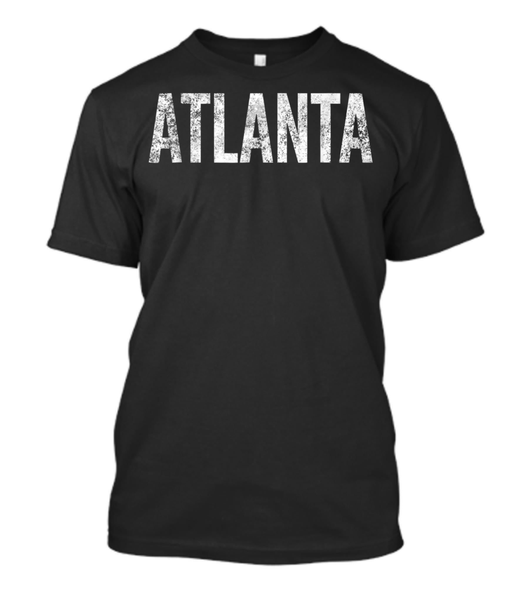 Atlanta Distressed Vintage Look T-Shirt