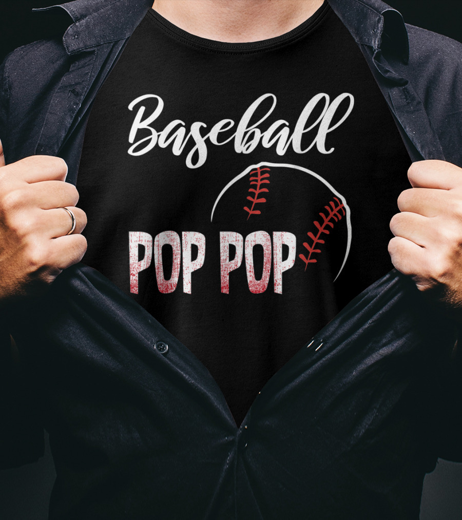 Baseball Pop Pop Sports Ball T-Shirt