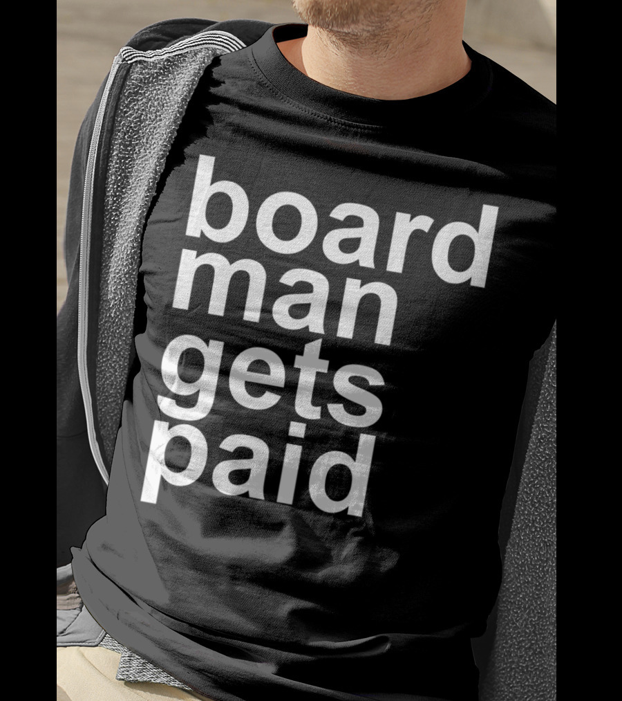 Board Man Gets Paid Funny Rebound Basketball T-Shirt