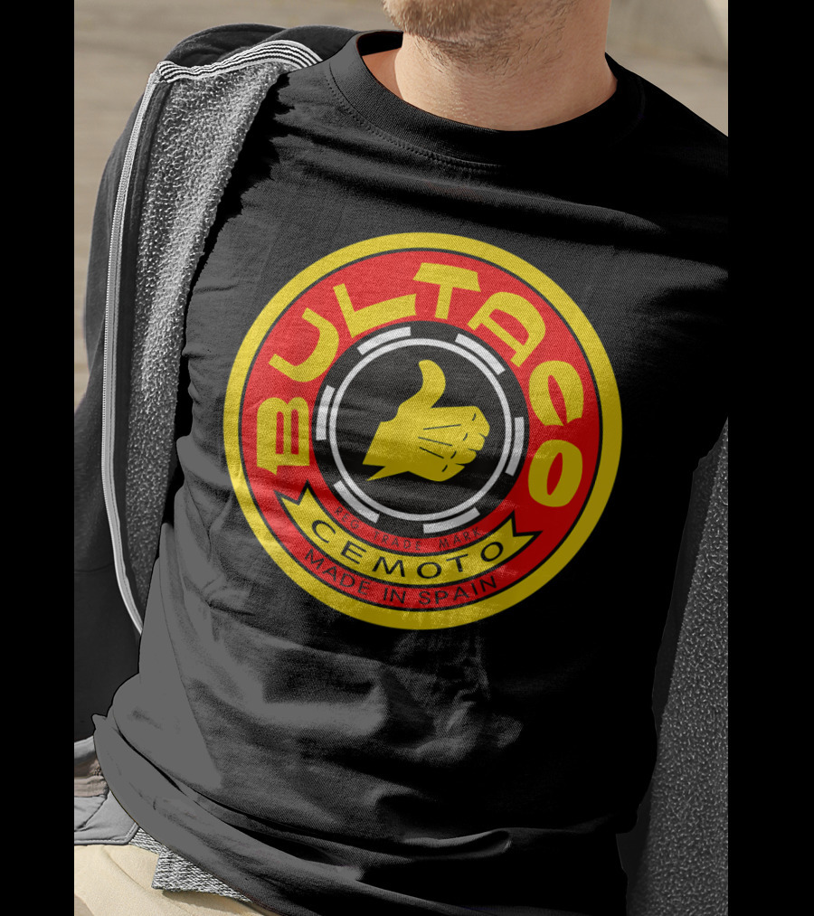 Bultaco Cemoto Made In Spain Reg Trade Mark T-Shirt