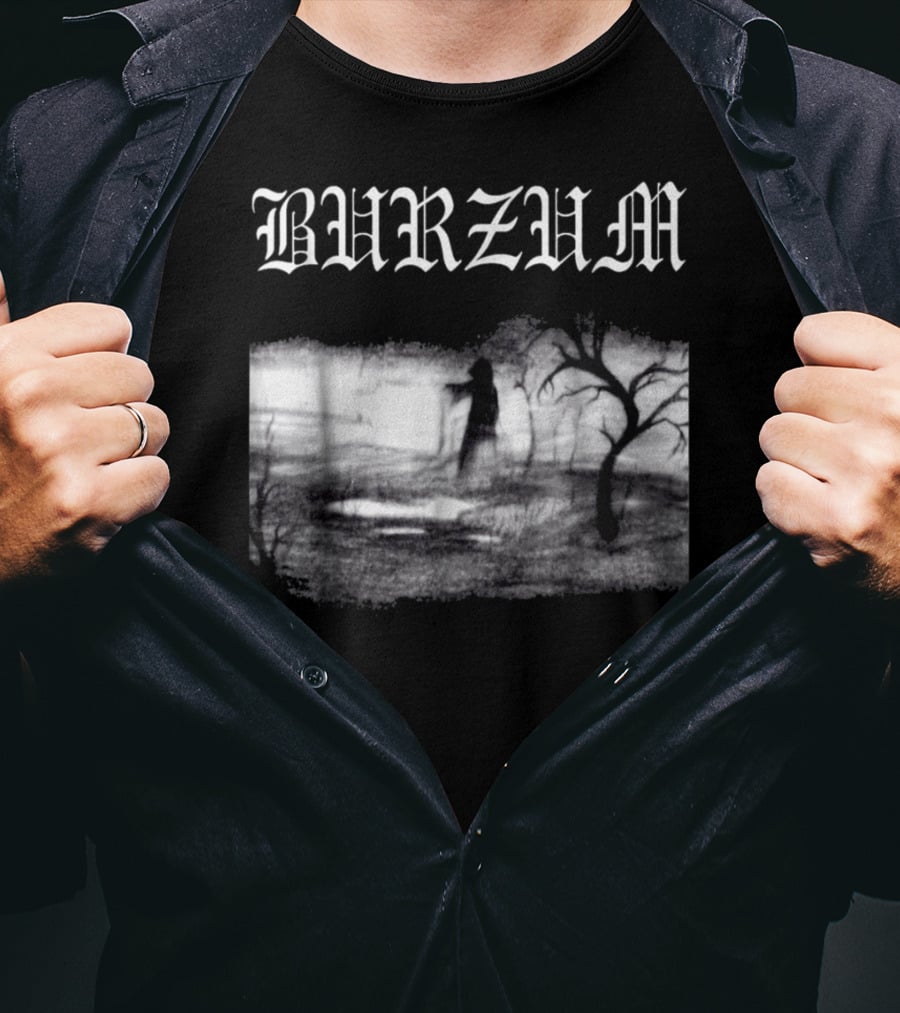 BURZUM Filosofem Album Artwork Black Metal T-Shirt