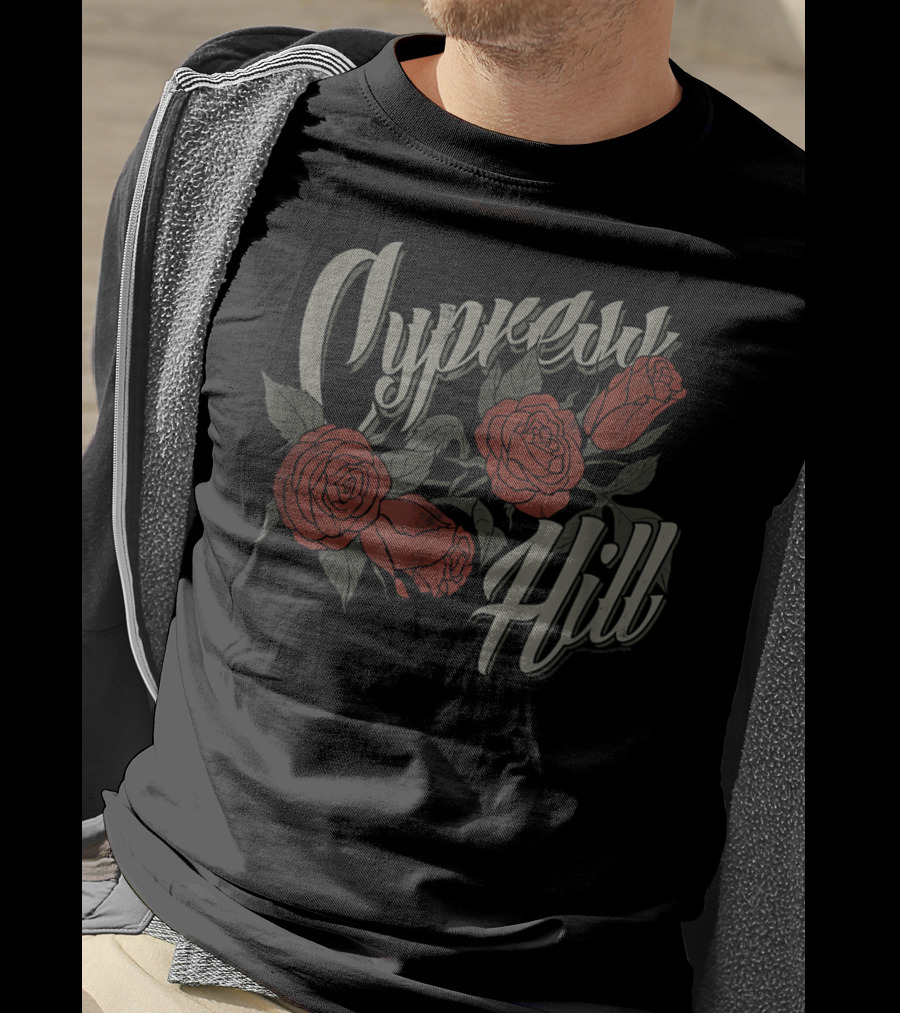 Cypress Hill Red Rose Tequila Sunrise T-Shirt