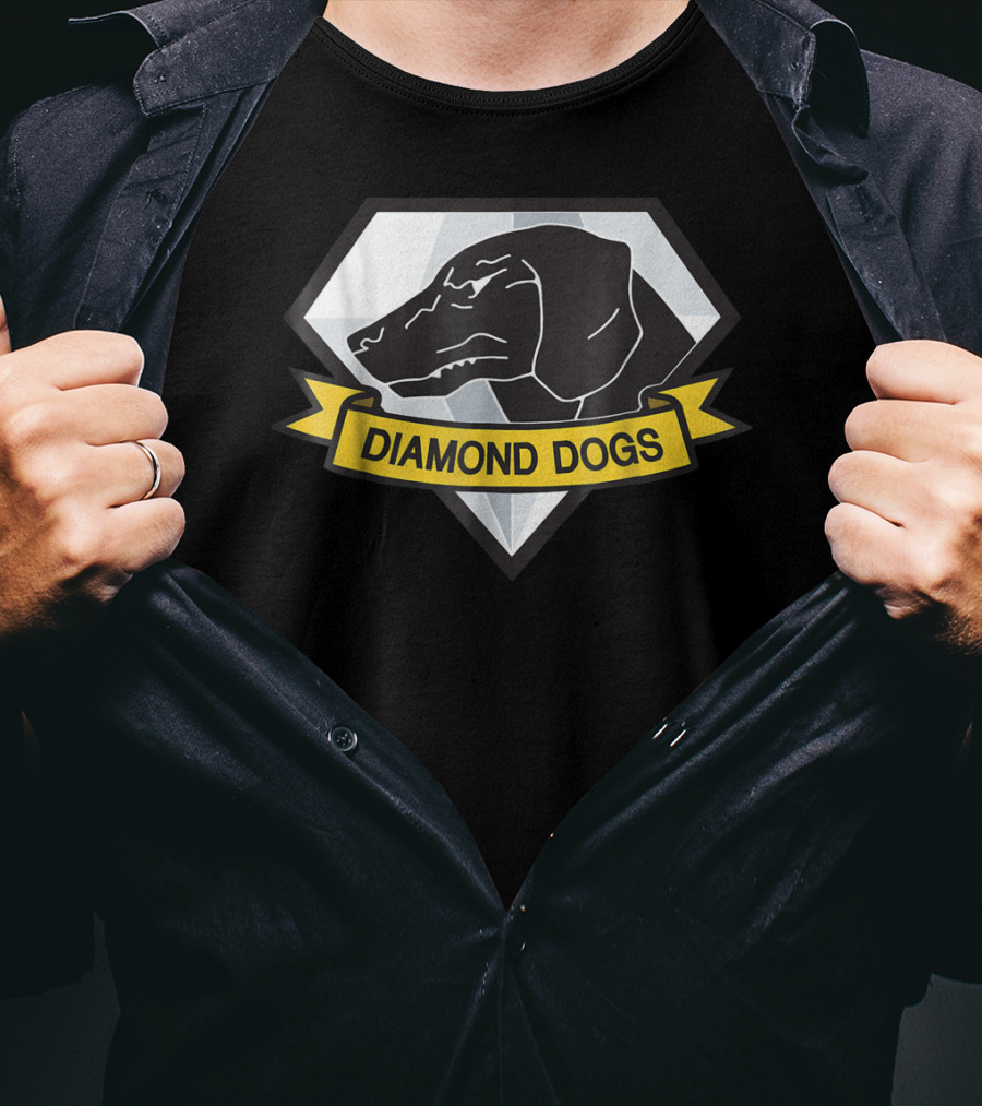 Metal Gear Solid Diamond Dogs Emblem T-Shirt