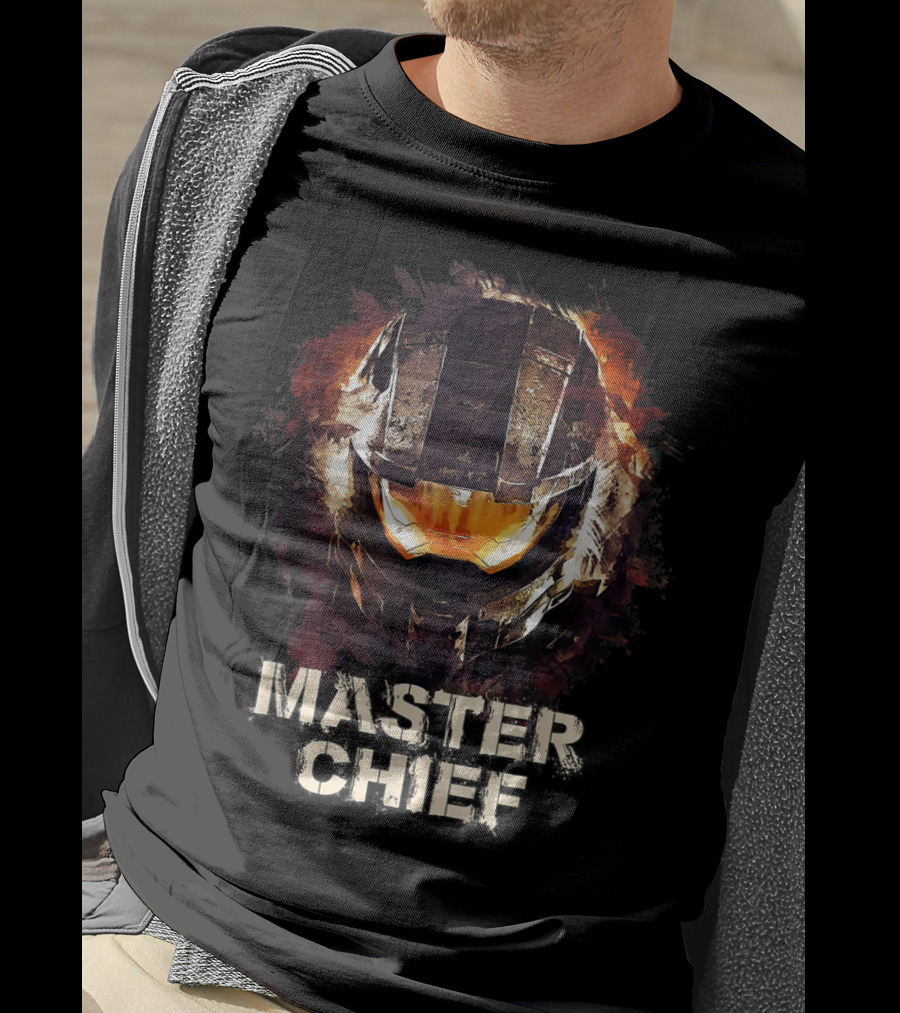 Halo Master Chief Spartan Helmet T-Shirt