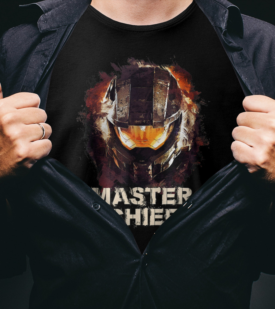 Halo Master Chief Spartan Helmet T-Shirt