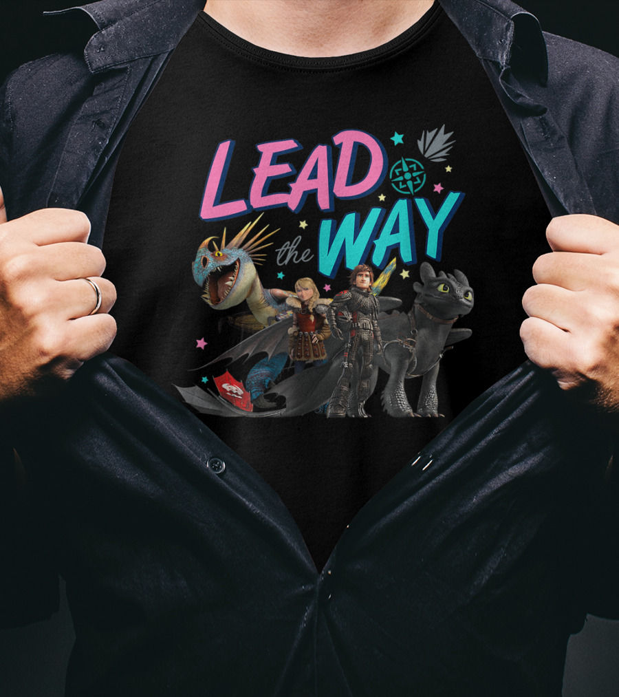 Lead The Way How To Train Your Dragon 3 Hidden World T-Shirt