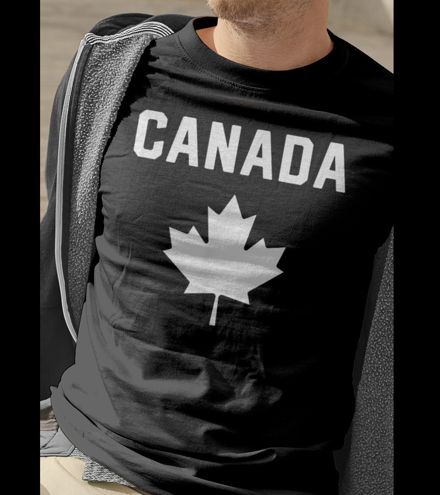 Canada Maple Leaf Minimalist T-Shirt