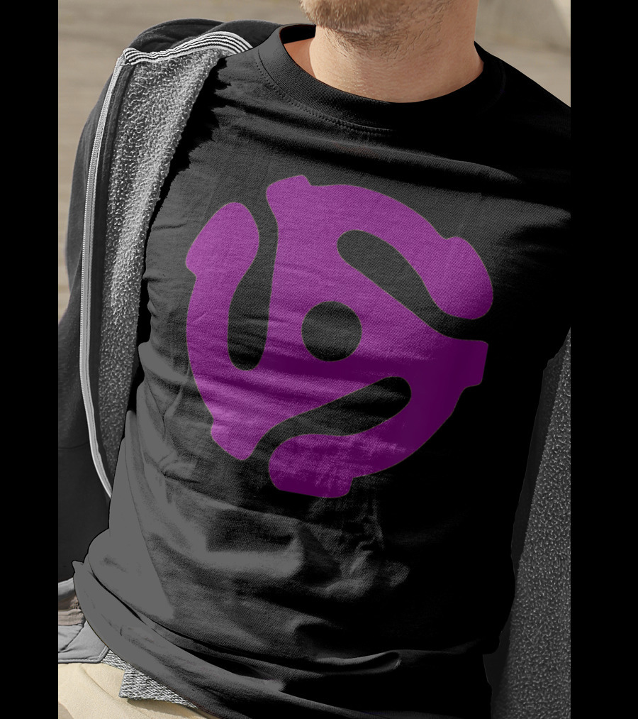 Dj 45 Rpm Adapter Turntable Vinyl Record T-Shirt