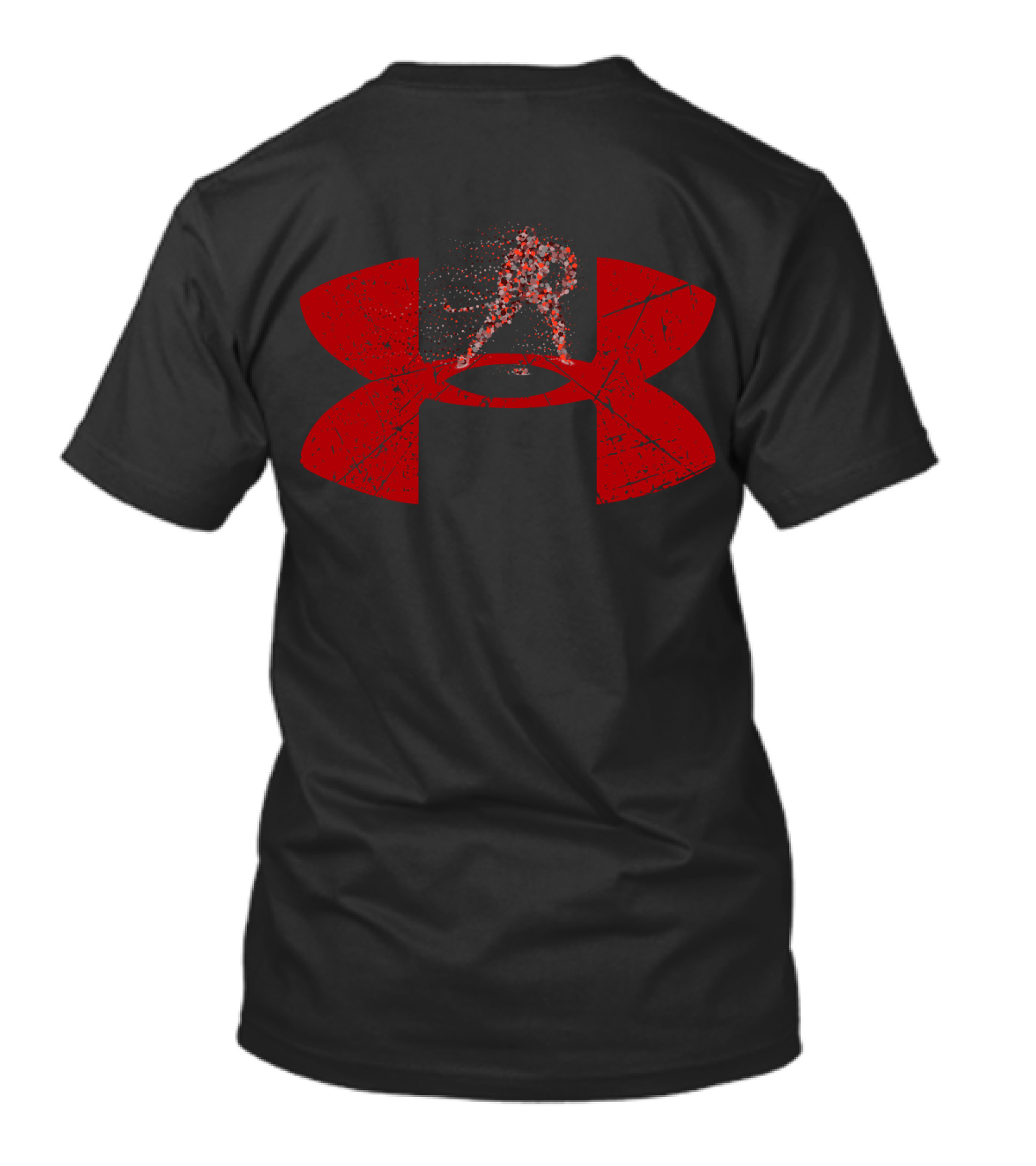Under Armour Hockey Logo Player Silhouette T-Shirt
