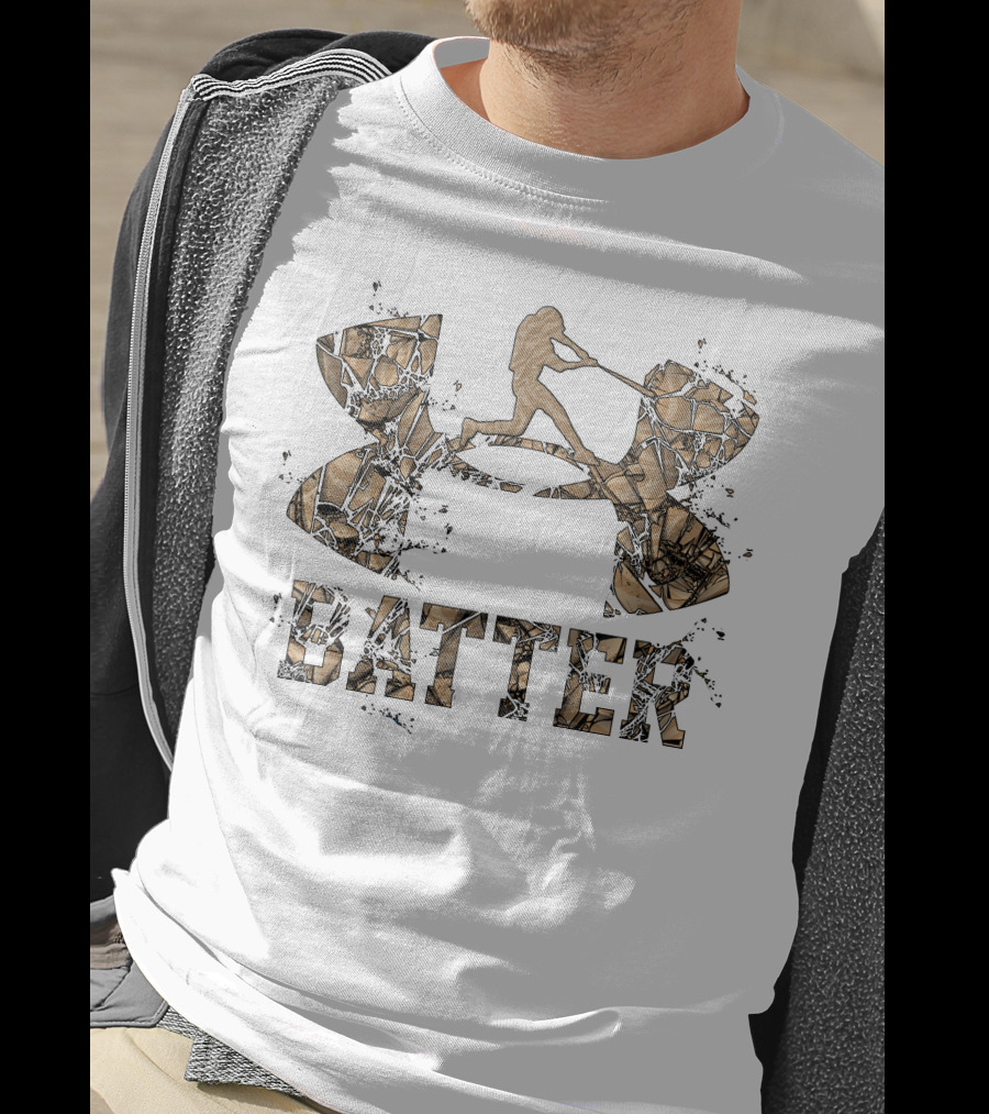 Under Armour Baseball Batter Silhouette T-Shirt