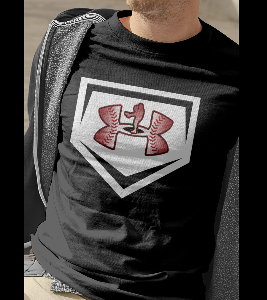 Under Armour Baseball Pitcher Home Plate T-Shirt