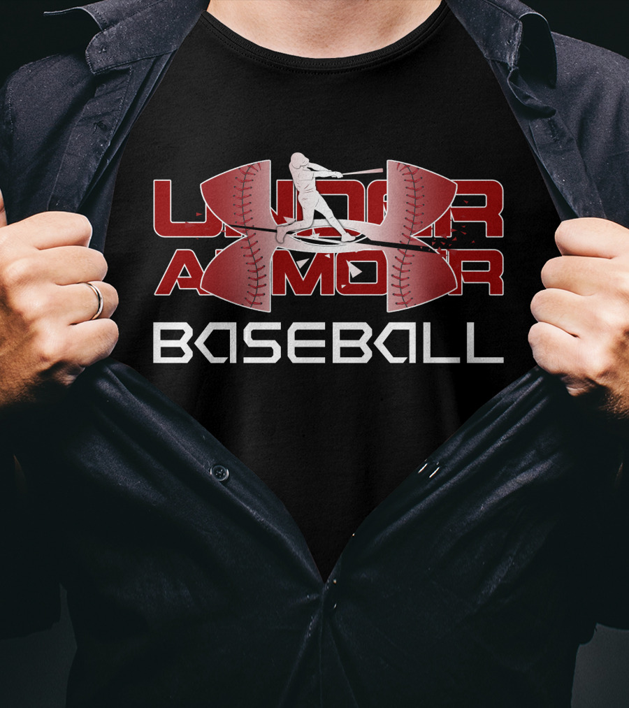 Under Armour Baseball Player T-Shirt