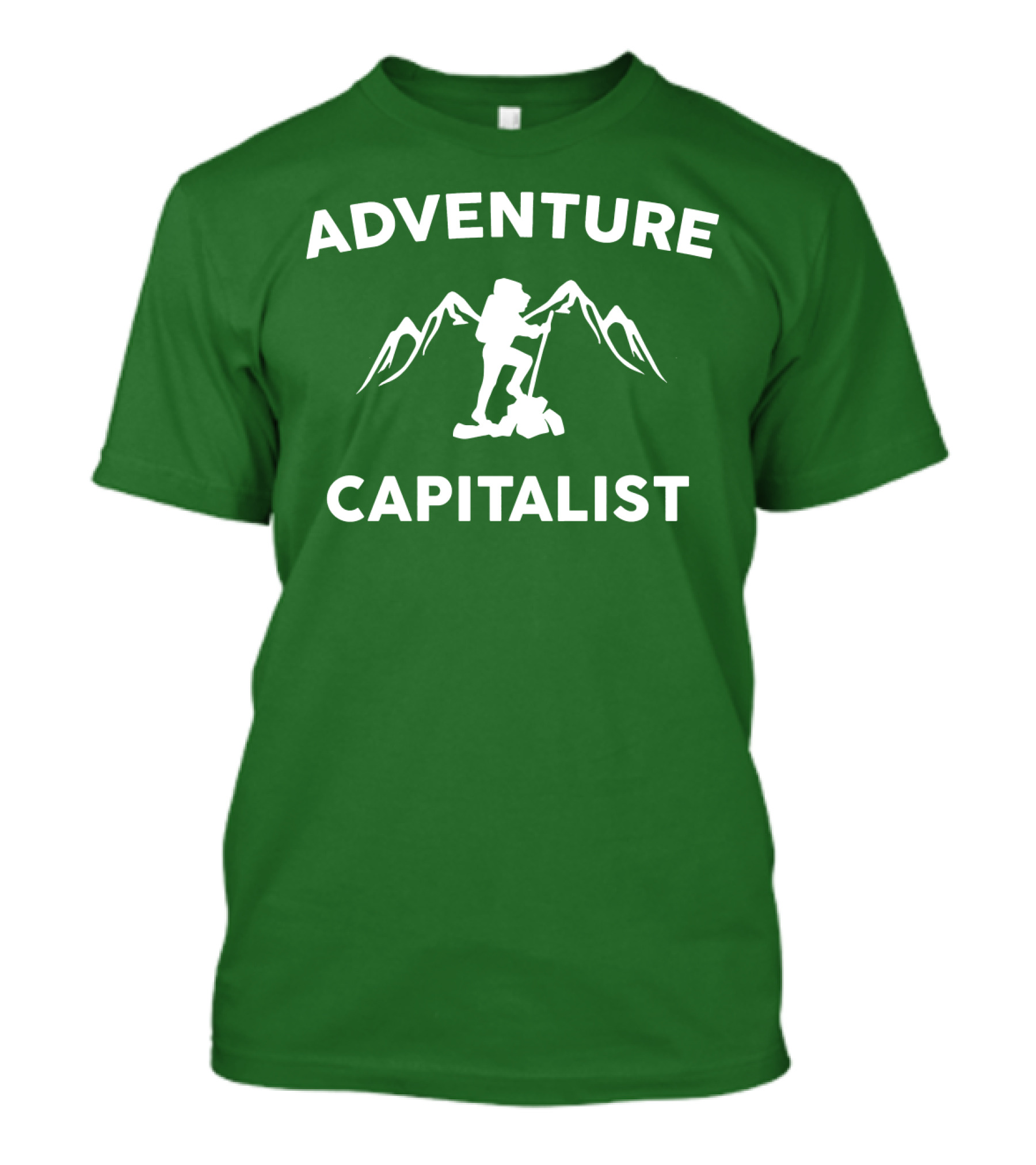 Adventure Capitalist Hiking Mountain Climber T-Shirt