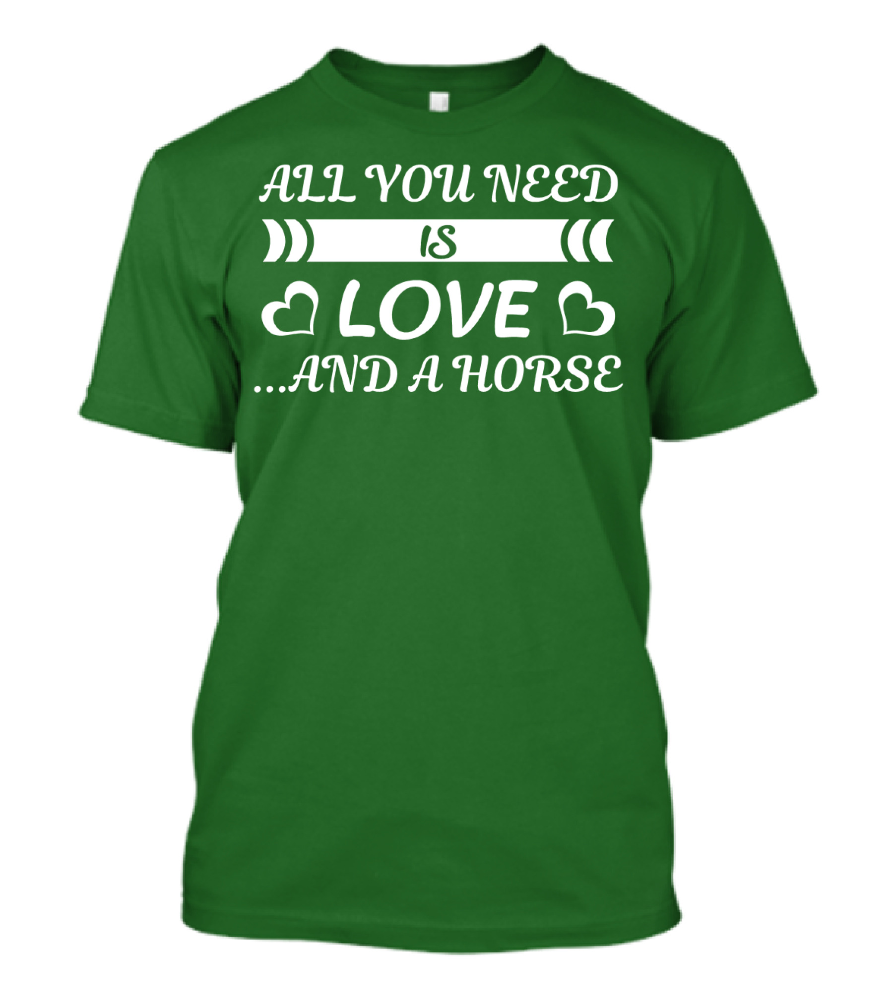 All You Need Is Love And A Horse All I Want For Christmas Are Gains T-Shirt