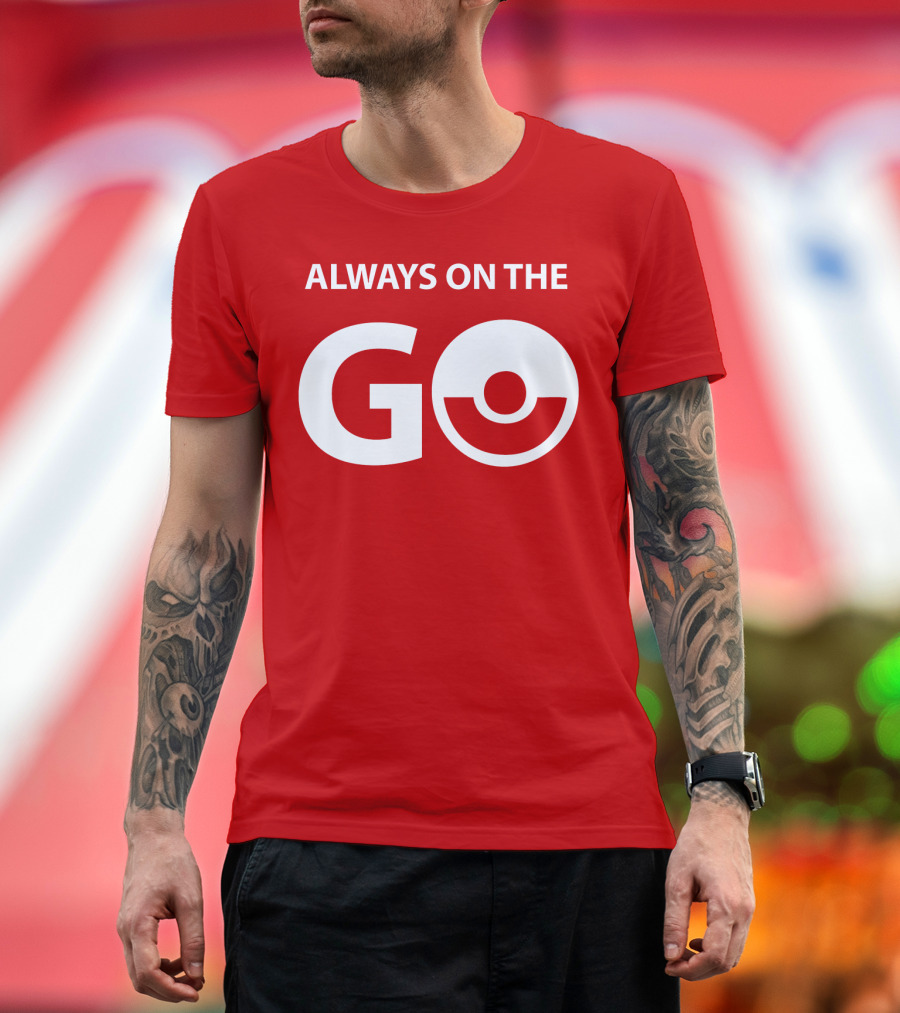 ALWAYS ON THE GO Pokémon T-Shirt