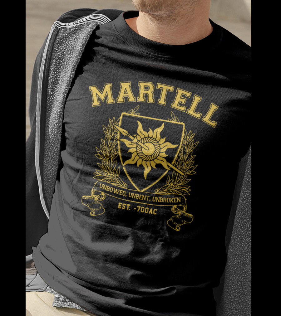 Martell Unbowed Unbent Unbroken EST 700 AC T-Shirt