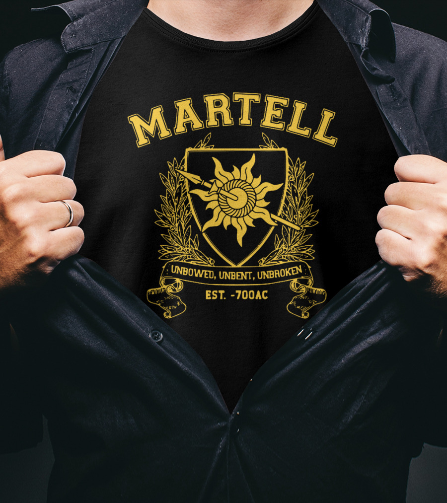 Martell Unbowed Unbent Unbroken EST 700 AC T-Shirt