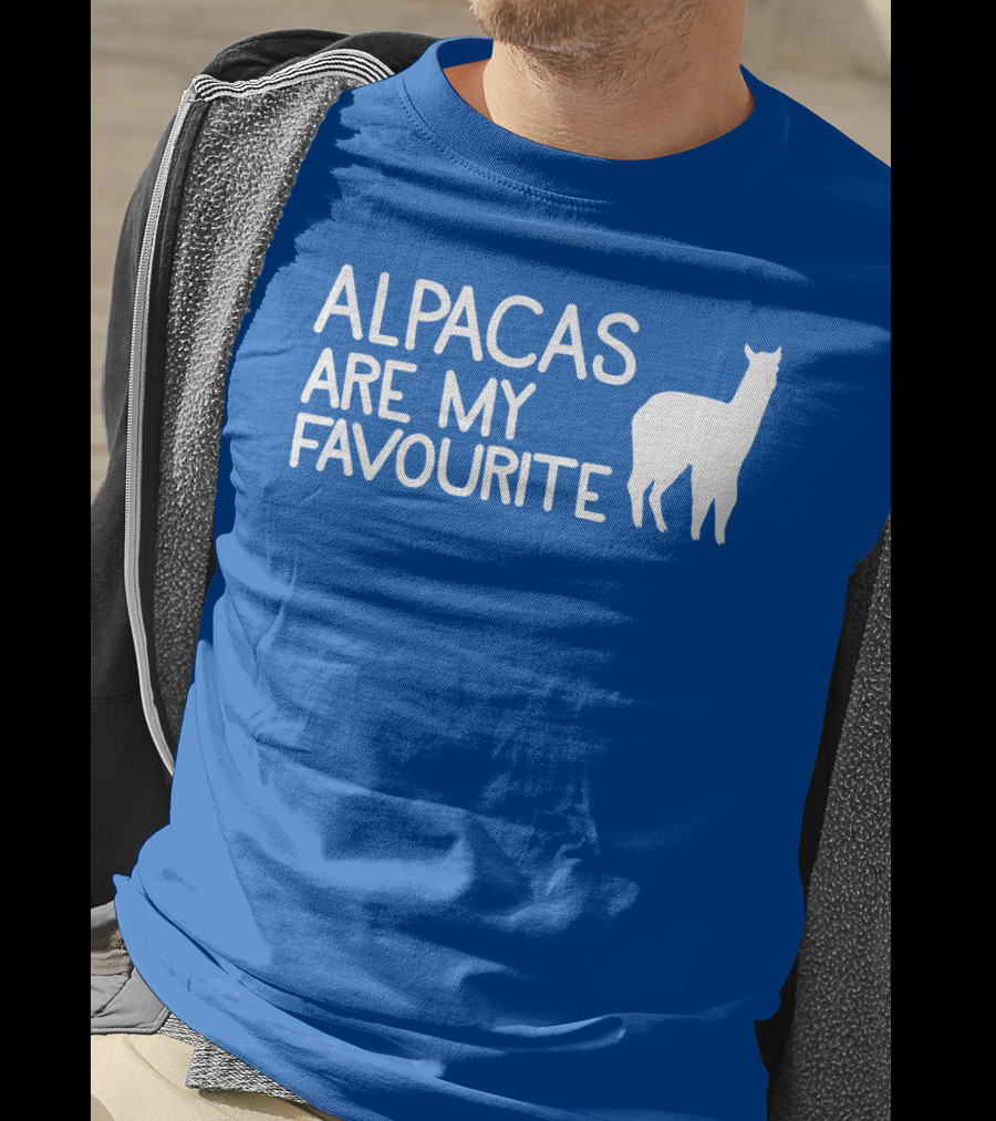 Alpacas Are My Favourite T-Shirt