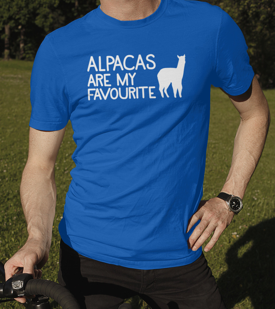 Alpacas Are My Favourite T-Shirt