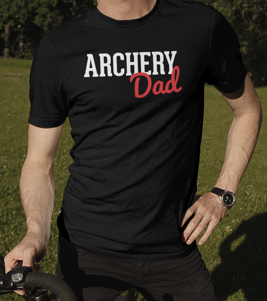 Archery Dad Father's Day Bow Hunting Enthusiast T-Shirt