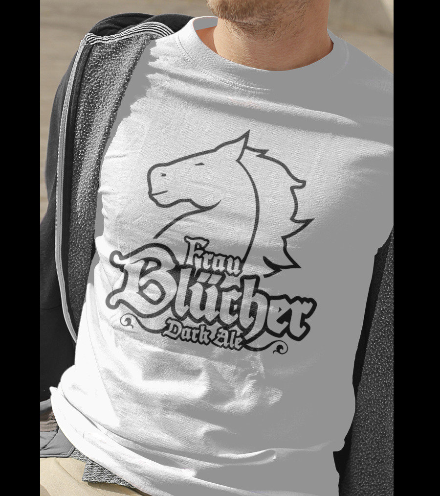 Frau Blücher Dark Ale Horse T-Shirt