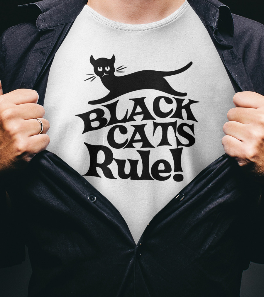 BLACK CATS RULE T-Shirt