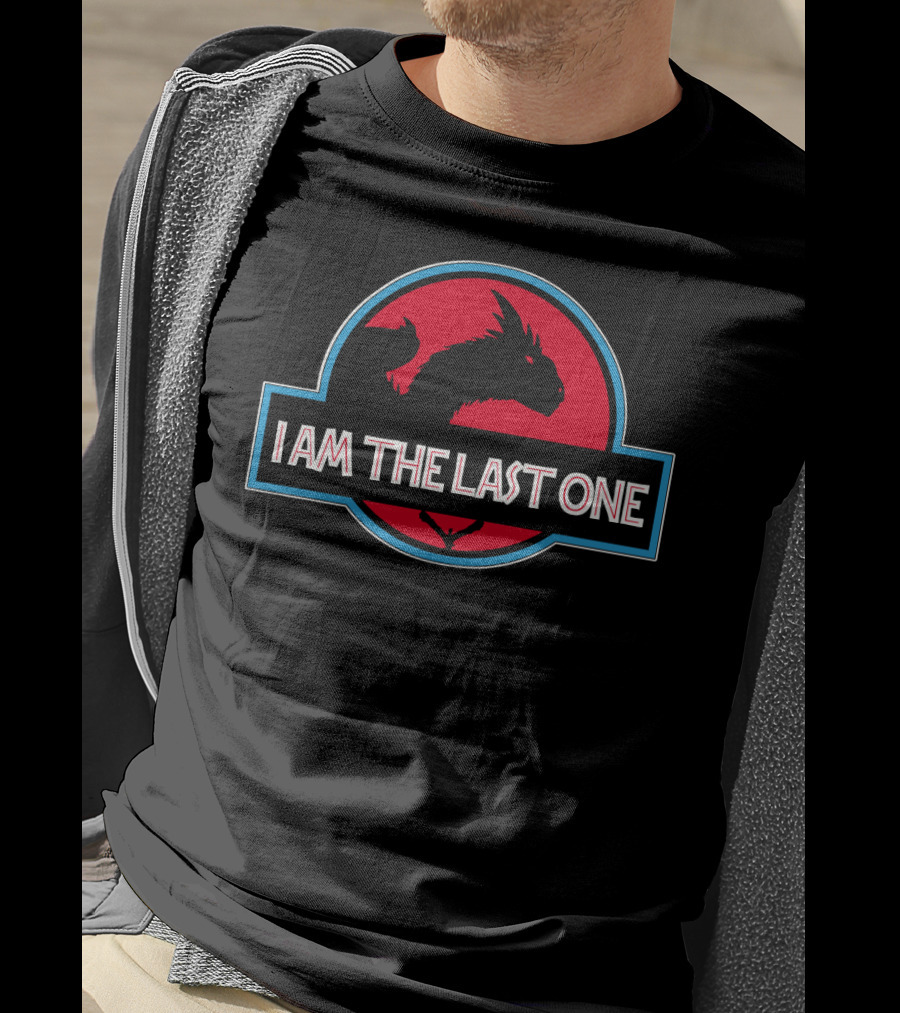 Draco I Am The Last One Dinosaur Theme Jurassic Park Dragon T-Shirt