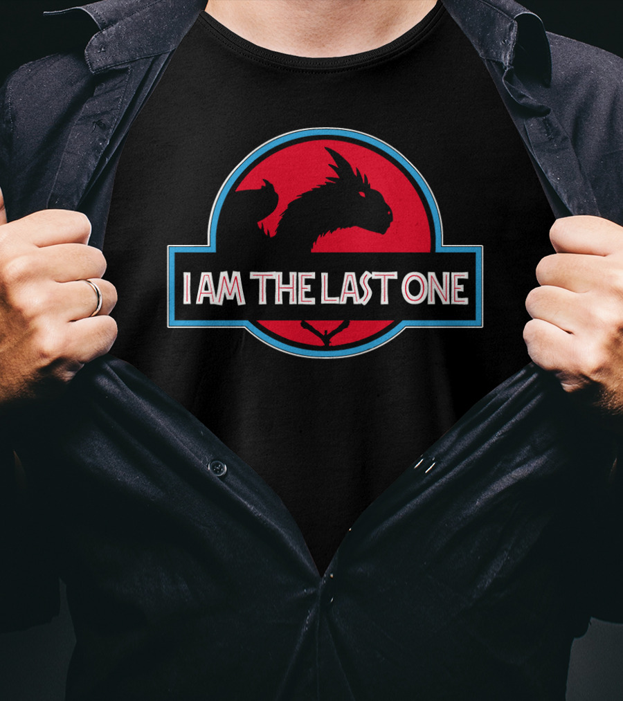 Draco I Am The Last One Dinosaur Theme Jurassic Park Dragon T-Shirt