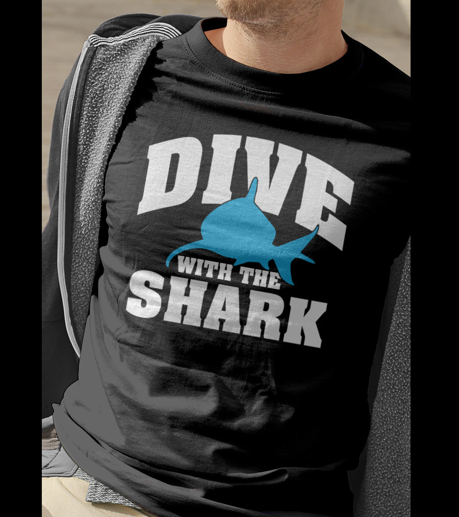 Dive With The Shark T-Shirt
