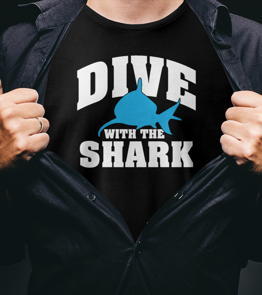 Dive With The Shark T-Shirt