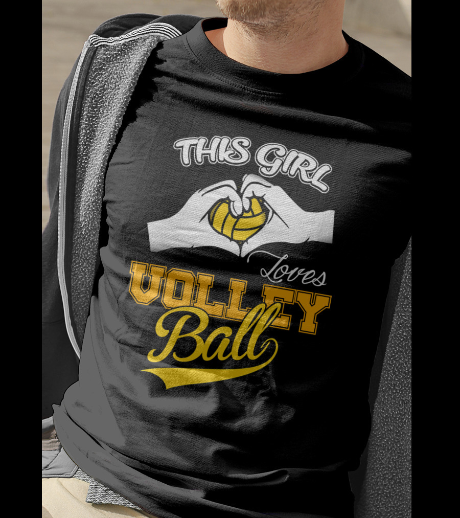 This Girl Loves Volleyball T-Shirt