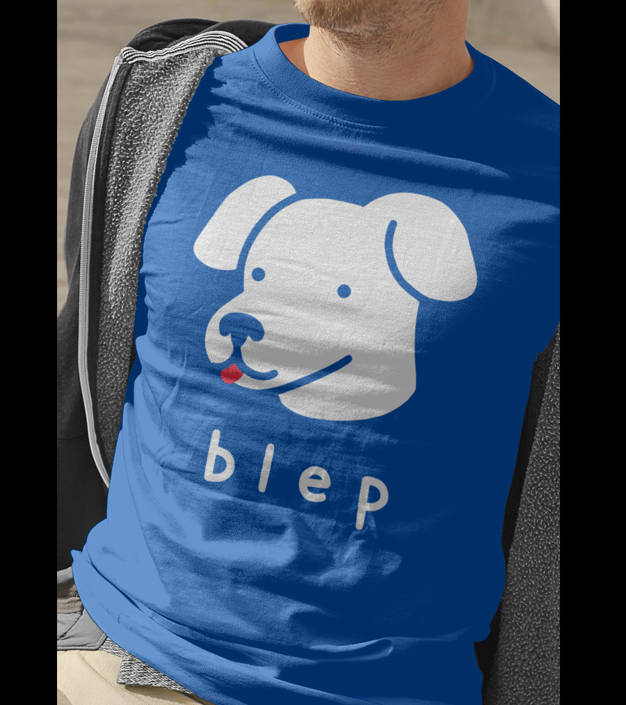 Blep Dog With Tongue Out T-Shirt
