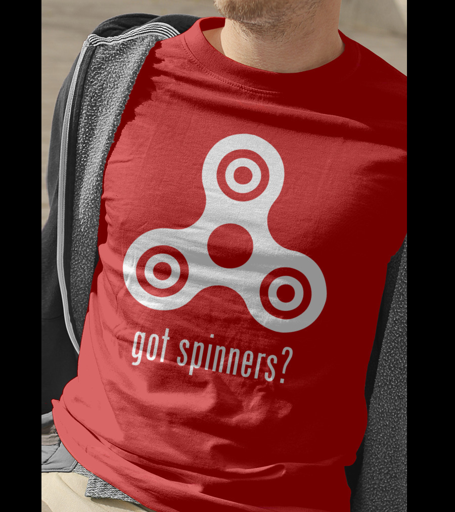 Got Spinners Fidget Toy Icon T-Shirt